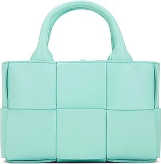 Bottega Veneta Candy Arco Tote Bag in Mint
