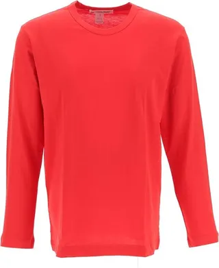 Comme des Garçons Shirt Long Sleeved Crewneck T-Shirt