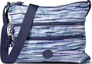 Kipling Alvar Crossbody Bag (Brush Stripes) Cross Body Handbags