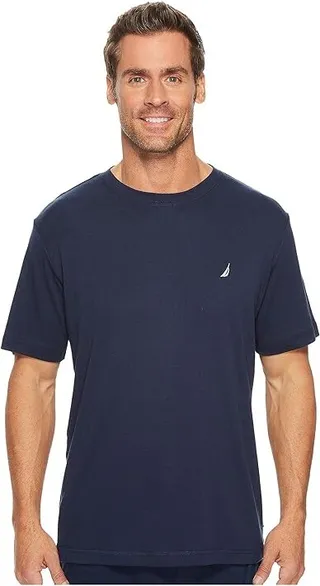 Nautica Knit Sleep T-Shirt (Maritime Navy) Men's Pajama
