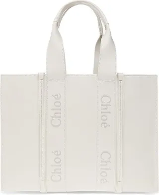 Chloé Woody Large Shopping Tote Bag