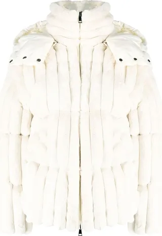 Zip-Fastening Padded Jacket