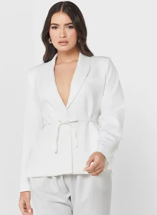 Open Back Blazer