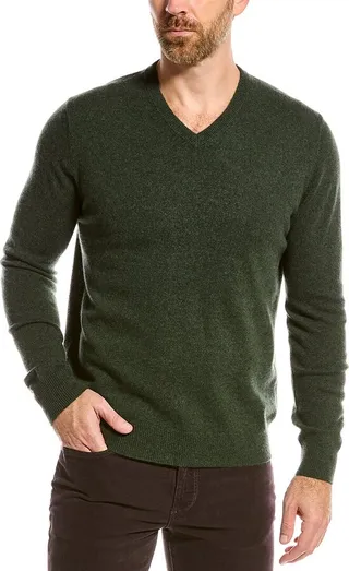 Magaschoni V-Neck Cashmere Sweater