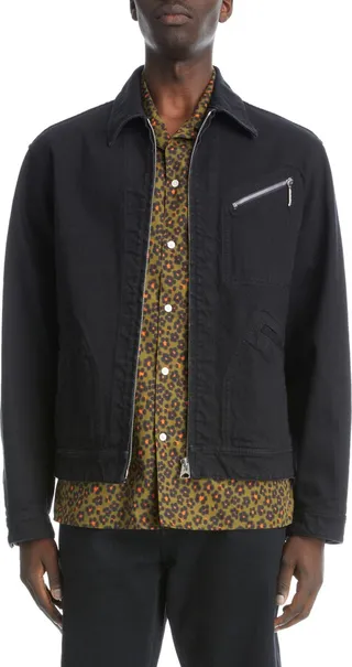 Stretch Denim Jacket