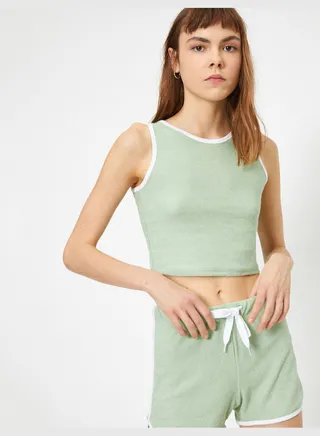 Crew Neck Tank Top
