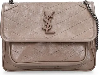 Baby Niki monogram leather bag