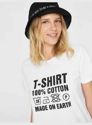 Letter Printed T-Shirt