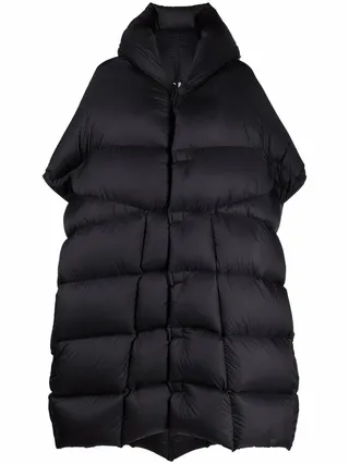 Padded Down-Filled Cape