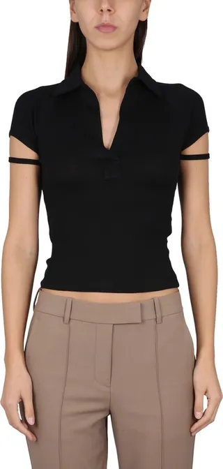V-neck Polo Shirt