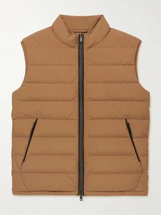 Stratos Quilted Shell Down Gilet