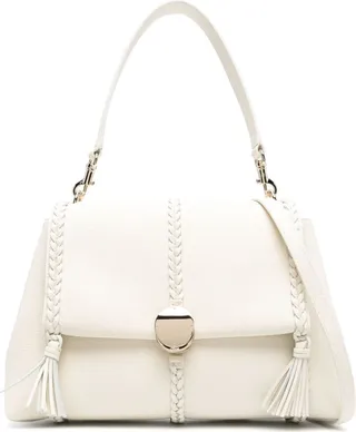 Penelope medium leather shoulder bag