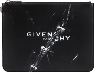 Leather pochette
