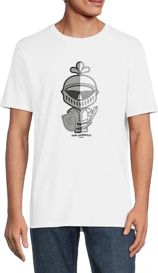 Knight Pima Cotton Graphic Tee