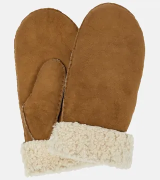 Mulfi shearling-lined mittens