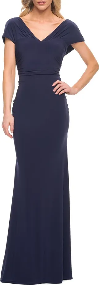 Elegant & Versatile Jersey Gown