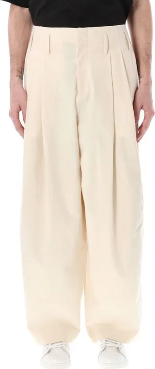 Kenzo High-Waisted Wide-Leg Trousers