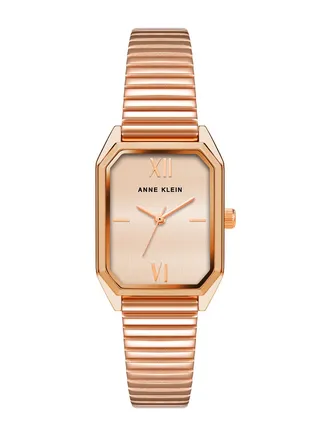 Rose Gold Square Watch