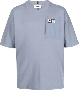 logo-patch short-sleeve T-shirt