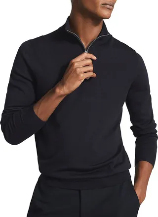 Blackhall Wool Half-Zip Pullover