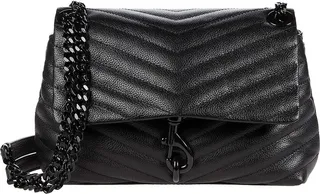 Rebecca Minkoff Edie Crossbody (Black 4) Cross Body Handbags