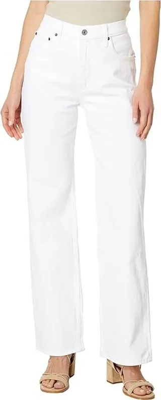 Abercrombie & Fitch 90s Relaxed Jean (White) Women's Jeans