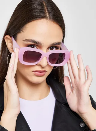 Square Frame Sunglasses