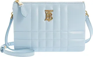 Lola Check Quilted Leather Crossbody Bag