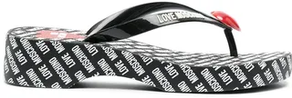 Logo-Print Flip Flops