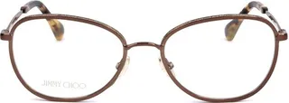 Jimmy Choo Eyewear Round Frame Glasses