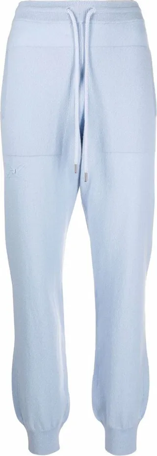 Drawstring Cashmere Trackpants