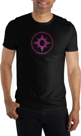 DC Comics Violet Lantern Short-Sleeve T-Shirt-3X-Large