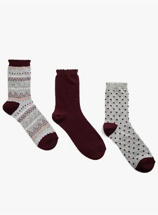 Multi Ankle Socks Set