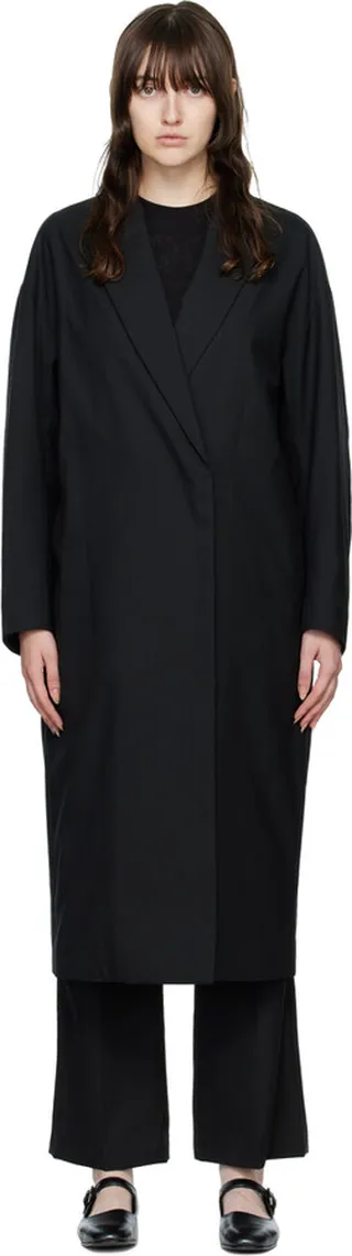 Mame Kurogouchi Black Padded Coat