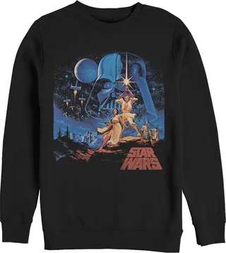 Men's Star Wars Classic Scene Sweatshirt - Black - Small