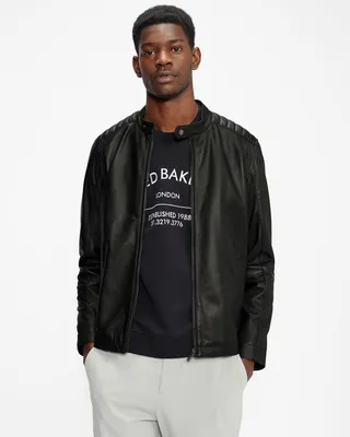 Leather Jacket in Black