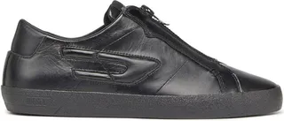S-Leroji Zip Low leather sneakers