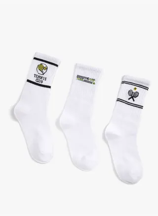 Ribbed Long Socks