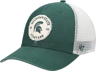 Men's '47 Green Michigan State Spartans Howell Mvp Trucker Snapback Hat