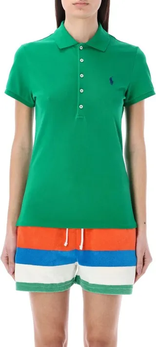 Polo Ralph Lauren Logo-Embroidered Short-Sleeved Polo Shirt