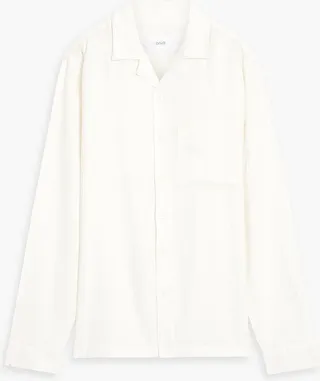 Air linen-blend shirt
