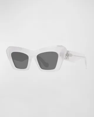Cat-Eye Acetate Sunglasses
