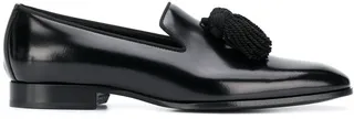Foxley leather tassel loafers