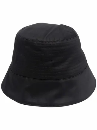 Zip-Detailed Bucket Hat
