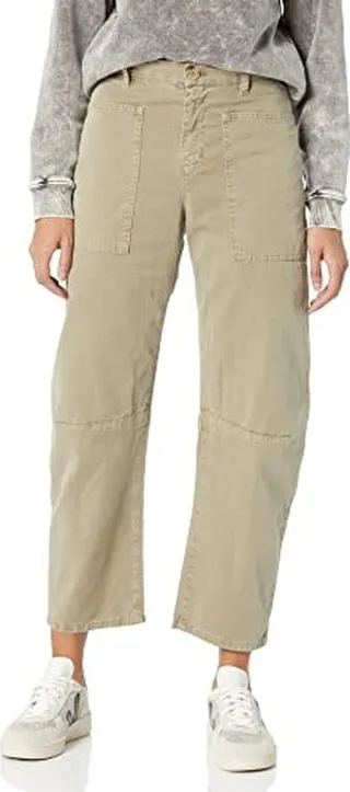 Velvet by Graham & Spencer Women's Brylie Sanded Twill Straight Leg Pant