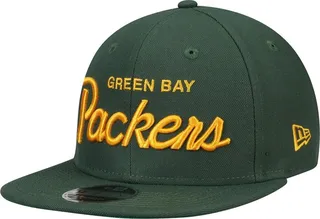 Men's New Era Green Green Bay Packers Griswold Original Fit 9FIFTY Snapback Hat