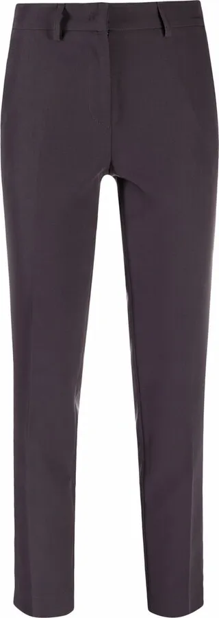 Slim-Cut Straight-Leg Trousers