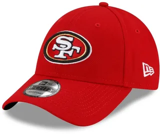 Men's New Era Scarlet San Francisco 49ers Team The League 9FORTY Adjustable Hat