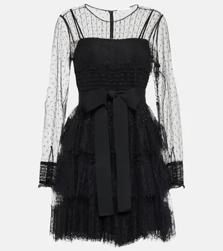 Mesh minidress