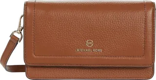 MICHAEL Michael Kors Jet Set Charm Small Phone Crossbody (Luggage) Handbags
